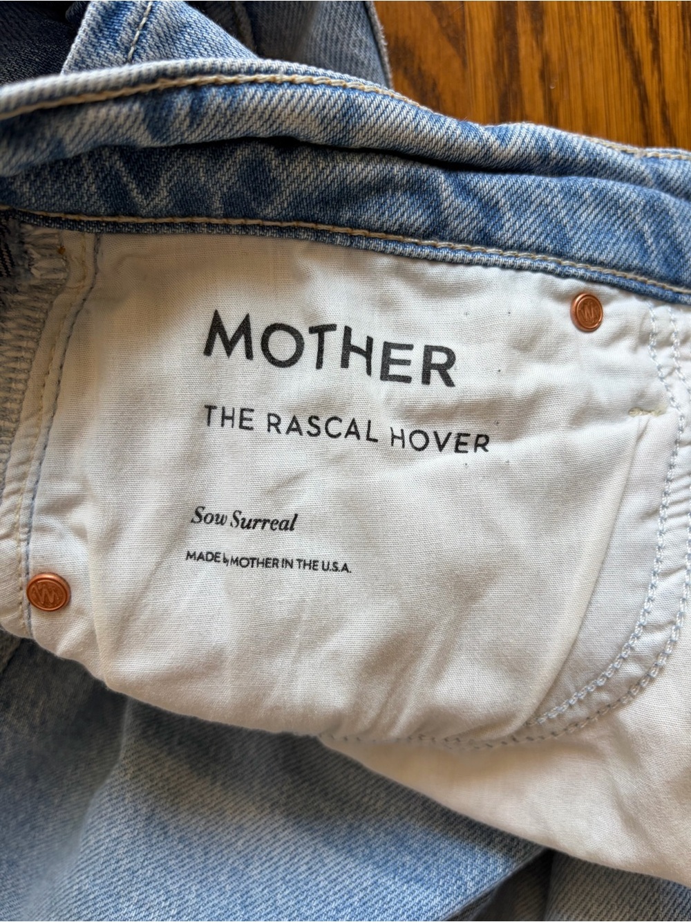 MOTHER DENIM SUPERIOR RASCAL HOVER - Picture 9 of 9
